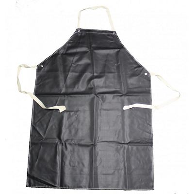 Black Rubber Apron